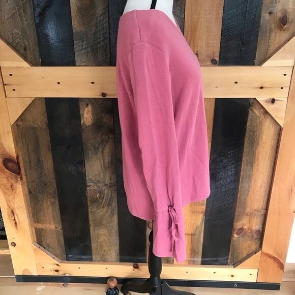 Grey& Gray round neck sweatshirt with bell sleeve - Picture 3 of 6